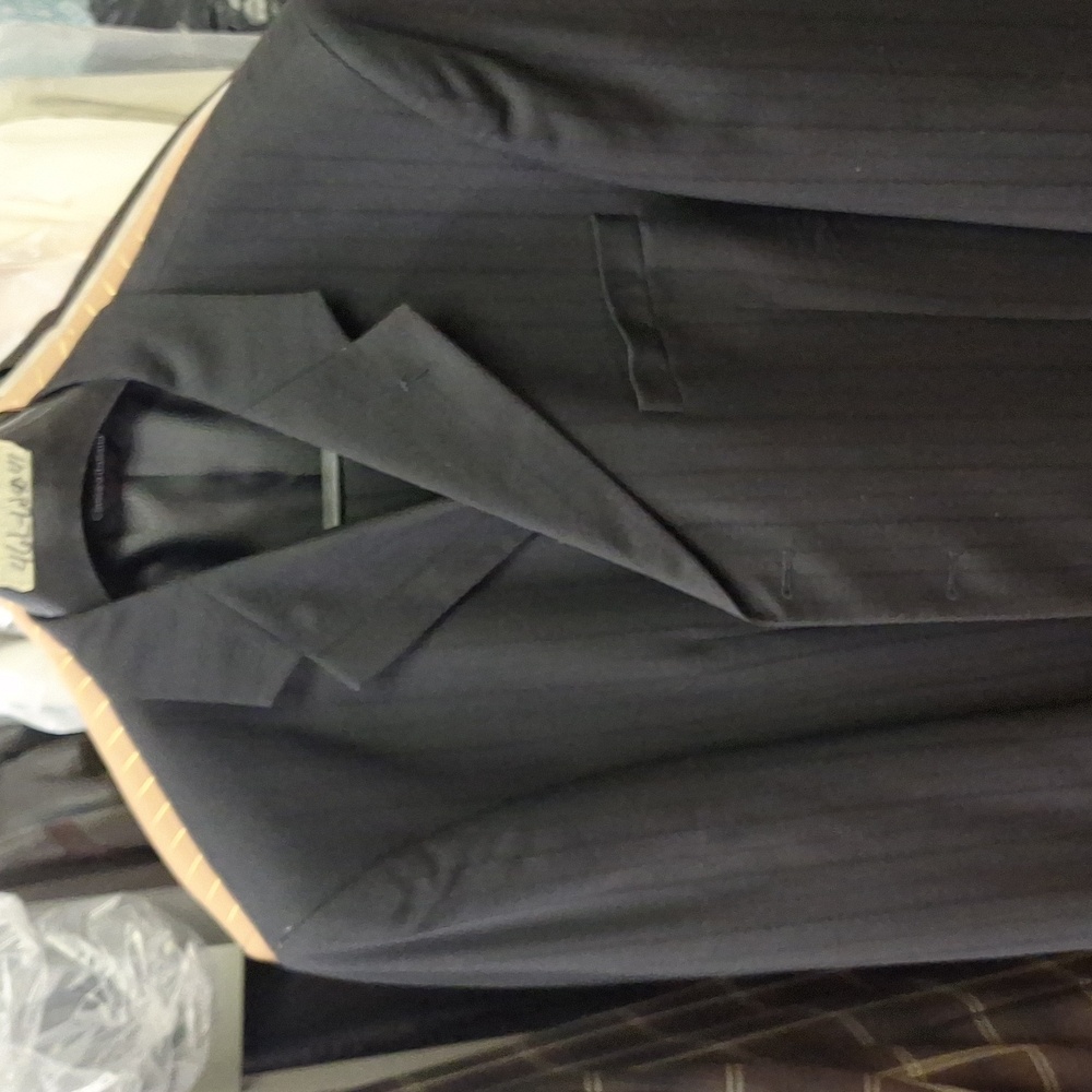 New Mens Suit Black